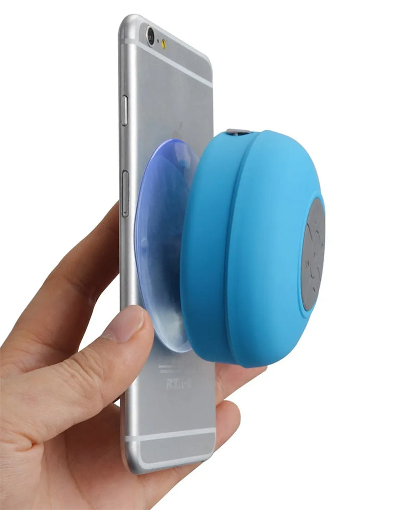 BT Speaker Wireless Waterproof Shower Bathroom Large Suction Cup Stereo Speaker Mini Portable Outdoor Sports Loudspeaker