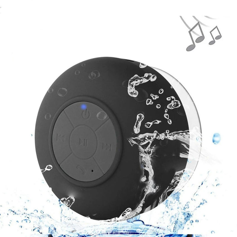 BT Speaker Wireless Waterproof Shower Bathroom Large Suction Cup Stereo Speaker Mini Portable Outdoor Sports Loudspeaker