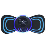 EMS Electric Pulse Neck Massager Cervical Massage Patch 8 Mode LCD Display Neck Stretcher Back Muscle Stimulator Relief Pain