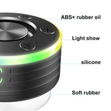 Mini Bluetooth Speaker Shower Speaker Subwoofer with Suction Cup/RGB Light HandsFree Call/FM Radio Stereo Subwoofer For Bathroom