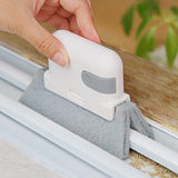 Window Groove Slot Cleaning Brush, Replaceable Head, Door Window Sill Track Cleaner, Handheld Kitchen Floor Gap Cleaning Brushes