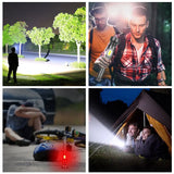 10000000 Lumens Super Bright Long Range LED Flashlight Tactical Flashlight Outdoor Waterproof Flashlight Camping Lantern Torch