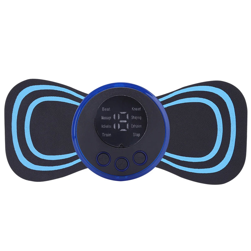 EMS Electric Pulse Neck Massager Cervical Massage Patch 8 Mode LCD Display Neck Stretcher Back Muscle Stimulator Relief Pain