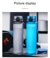 Hot Sale 500/1000ML Sports Water Bottle Shaker Outdoor Travel Portable Leakproof Drinkware Tritan Plastic Drink Bottle BPA Free