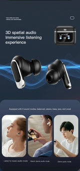 Xiaomi TWS V8 ANC+ENC Earphone True Wireless Bluetooth Noise Cancelling Headphone In Ear Touch Screen Headset With Mic Earbuds