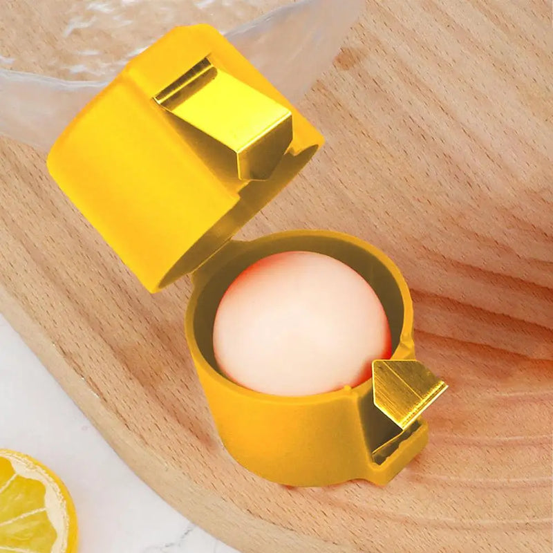 Stainless Steel Eggshell Separator New Egg Shell Opener Egg Beater Egg Peeler Kitchen Handheld Egg Shell Crusher Kitchen Tools