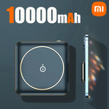 Xiaomi 50000mAh Mini Magnetic Wireless Power Bank Charger Fast Charging Thin External Battery For iPhone Huawei Samsung Xiaomi