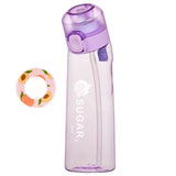 650ML Fruit Flavor Water Cup Leak-Proof with 1/7 Pods Fragrance Smelling Water Bottle Large Capacity for Travel Climbing Hiking