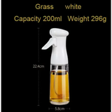 210ML Olive Oil Spray BBQ Cooking Kitchen Baking Olive Oil Sprayer Oil Spray Empty Bottle Vinegar Bottle Oil Dispenser Salad