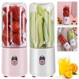 500ml Fruit Juicer USB Powered Mini Juice Blender Cup 120W Fruit Shakes Juicer Mixer Automatic Small Electric Juicer