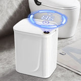 15/18L Smart Sensor Trash Can Quiet Automatic Trash Bin Rechargeable Auto Motion Sensor Rubbish Can for Kitchen Bathroom Bedroom