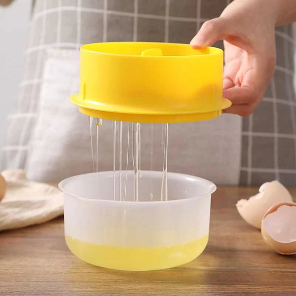 Egg Separator Egg White Yolk Separator Cooking Gadgets and Baking Accessories Home High Capacity Kitchen Tools Cooking Gadgets