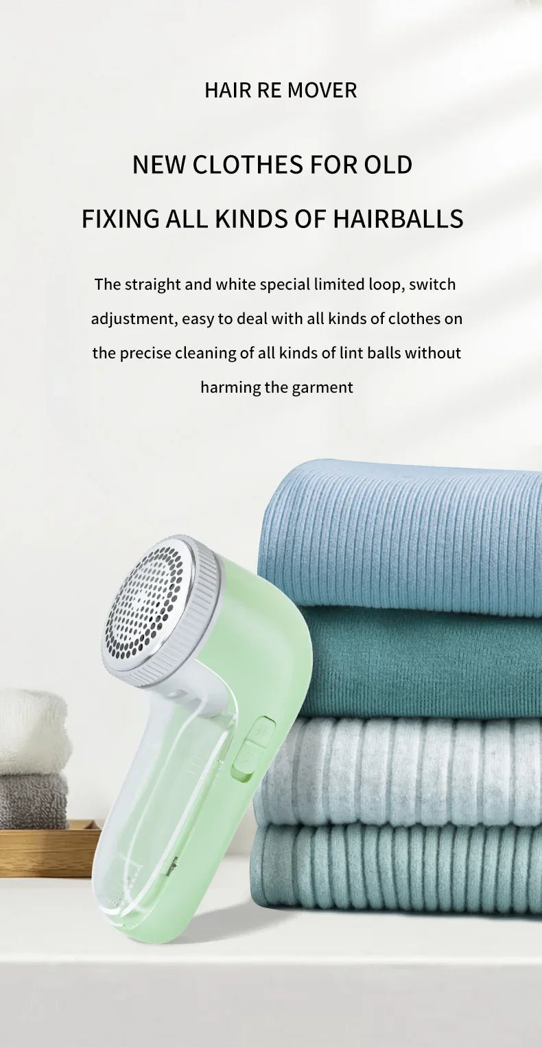 Electric Household Clothes Shaver Fabric Lint Remover Fuzz Electric Fluff Portable Brush blade Professional Lint Remover Trimmer