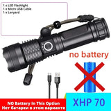 Super XHP120 Powerful Led Flashlight XHP90 High Power Torch Light Rechargeable Tactical Flashlight 18650 Usb Camping Lamp