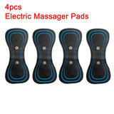 EMS Electric Pulse Neck Massager Cervical Massage Patch 8 Mode LCD Display Neck Stretcher Back Muscle Stimulator Relief Pain