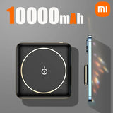 Xiaomi 50000mAh Mini Magnetic Wireless Power Bank Charger Fast Charging Thin External Battery For iPhone Huawei Samsung Xiaomi