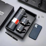 500ML 304 Stainless Steel Vacuum Insulated Bottle Office Business Style Coffee Mug Thermos Bottle Insulated Water Bottle Gift