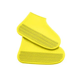 2pcs Waterproof Shoe Covers Silicone Anti-Slip Rain Boots Unisex Sneakers Protector For Outdoor Rainy Day Protectors Shoes Cover