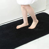 Kitinjoy Soft Bathroom Plush Rug Absorbent Quick Dry Bath Mat Shower Pad Floor Protector Decor Non-Slip Live Room Bedroom Carpet