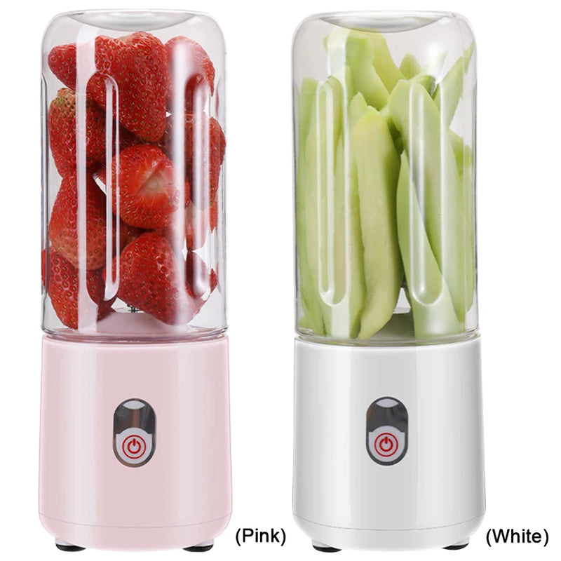 500ml Fruit Juicer USB Powered Mini Juice Blender Cup 120W Fruit Shakes Juicer Mixer Automatic Small Electric Juicer