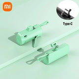 Xiaomi Mini Wireless Power Bank 30000mAh Capsule Large Capacity Portable Fast Charging External Battery For iPhone Type-c New