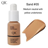 Liquid Foundation Concealer Face Naturally Flawless Matte Oil-Control Waterproof Long Lasting Foundation 30ml 5 Colors Optional