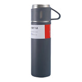 500ML 304 Stainless Steel Vacuum Insulated Bottle Office Business Style Coffee Mug Thermos Bottle Insulated Water Bottle Gift