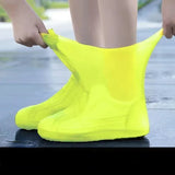 Silicone WaterProof Shoe Covers Unisex Shoes Protectors Reusable Non-Slip Rain Boot Overshoes Walking Shoes Accessories