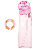 650ML Fruit Flavor Water Cup Leak-Proof with 1/7 Pods Fragrance Smelling Water Bottle Large Capacity for Travel Climbing Hiking