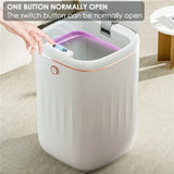 Smart Trash Can 20L Automatic Sensor Battery Powered Garbage Bin Large Capacity Induction Trash Can For Kitchen Bathroom Toilet