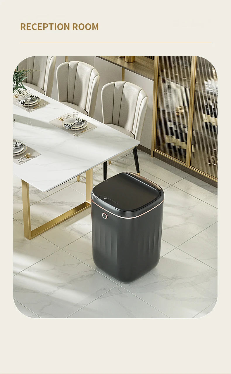 Smart Sensor Trash Can Automatic Garbage Bin Rechargeable Touchless Dustbin for Kitchen Toilet Wastebasket with Lid 22/20L