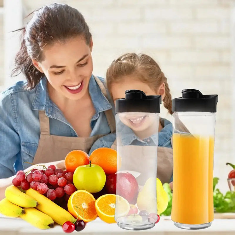 Juicer Cup Portable Fruit Juice Blenders Cup 20Oz Sport Bottle Mini Juicer Home Electric Juicer Cup For Smoothie Milkshake Juice