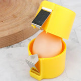 Stainless Steel Eggshell Separator New Egg Shell Opener Egg Beater Egg Peeler Kitchen Handheld Egg Shell Crusher Kitchen Tools