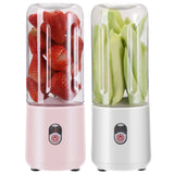 500ml Fruit Juicer USB Powered Mini Juice Blender Cup 120W Fruit Shakes Juicer Mixer Automatic Small Electric Juicer