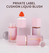 Matte Liquid Blush Stick Lasting Easy Color Blush Cream for Lips and Cheeks Concealer Waterproof Lip Gloss Makeup.