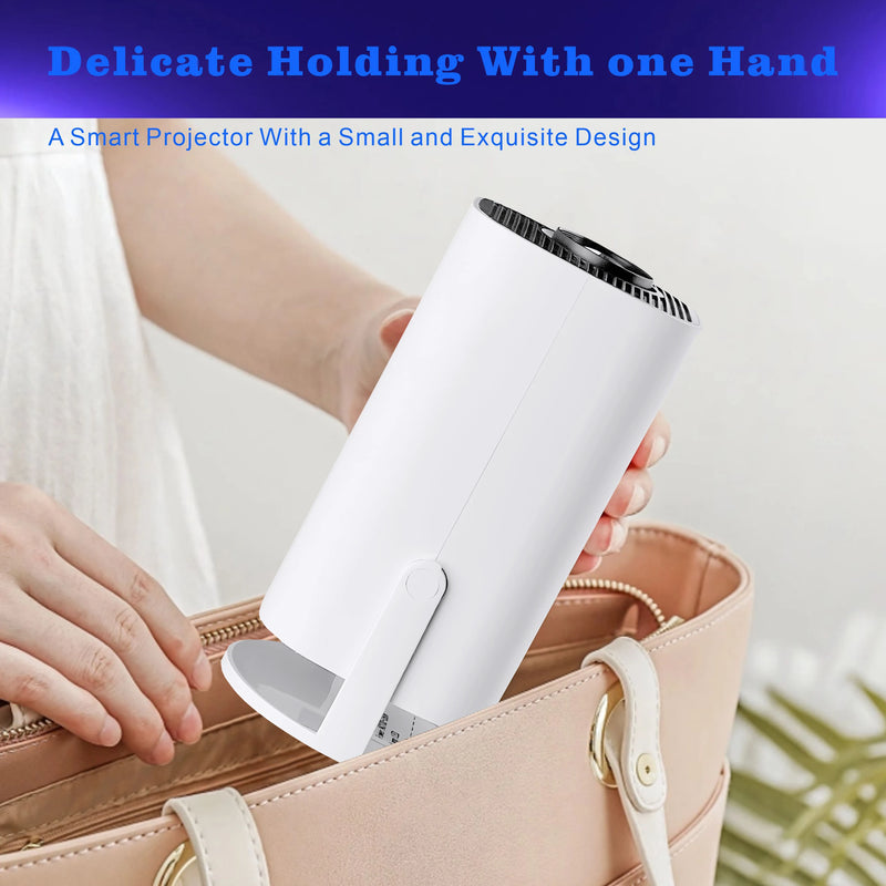 P30 Smart Mini Projector Android 12 WiFi6 BT5.0 Support 4K 1080P Projector 1280*720P Home Cinema Outdoor Portable Projector