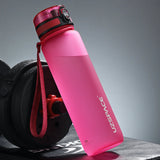 Hot Sale 500/1000ML Sports Water Bottle Shaker Outdoor Travel Portable Leakproof Drinkware Tritan Plastic Drink Bottle BPA Free