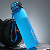 Hot Sale 500/1000ML Sports Water Bottle Shaker Outdoor Travel Portable Leakproof Drinkware Tritan Plastic Drink Bottle BPA Free