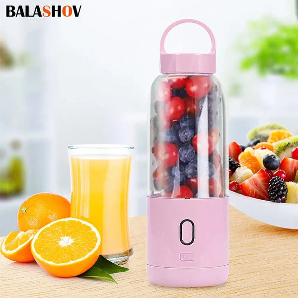 Portable Fruit Juice Blenders Summer Personal Electric Mini Mixers Fruit Extractors Home Juicer Cup Machine For Kitchen