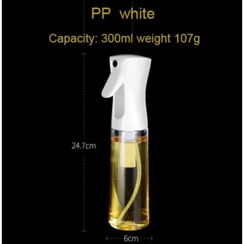 210ML Olive Oil Spray BBQ Cooking Kitchen Baking Olive Oil Sprayer Oil Spray Empty Bottle Vinegar Bottle Oil Dispenser Salad