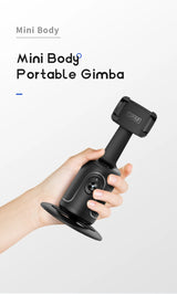 COOL DIER New Mini Selfie Stick Automatic Tracking Shooting 360 Degree Rotation Intelligent Follow Live Phone Bracket Gimbal