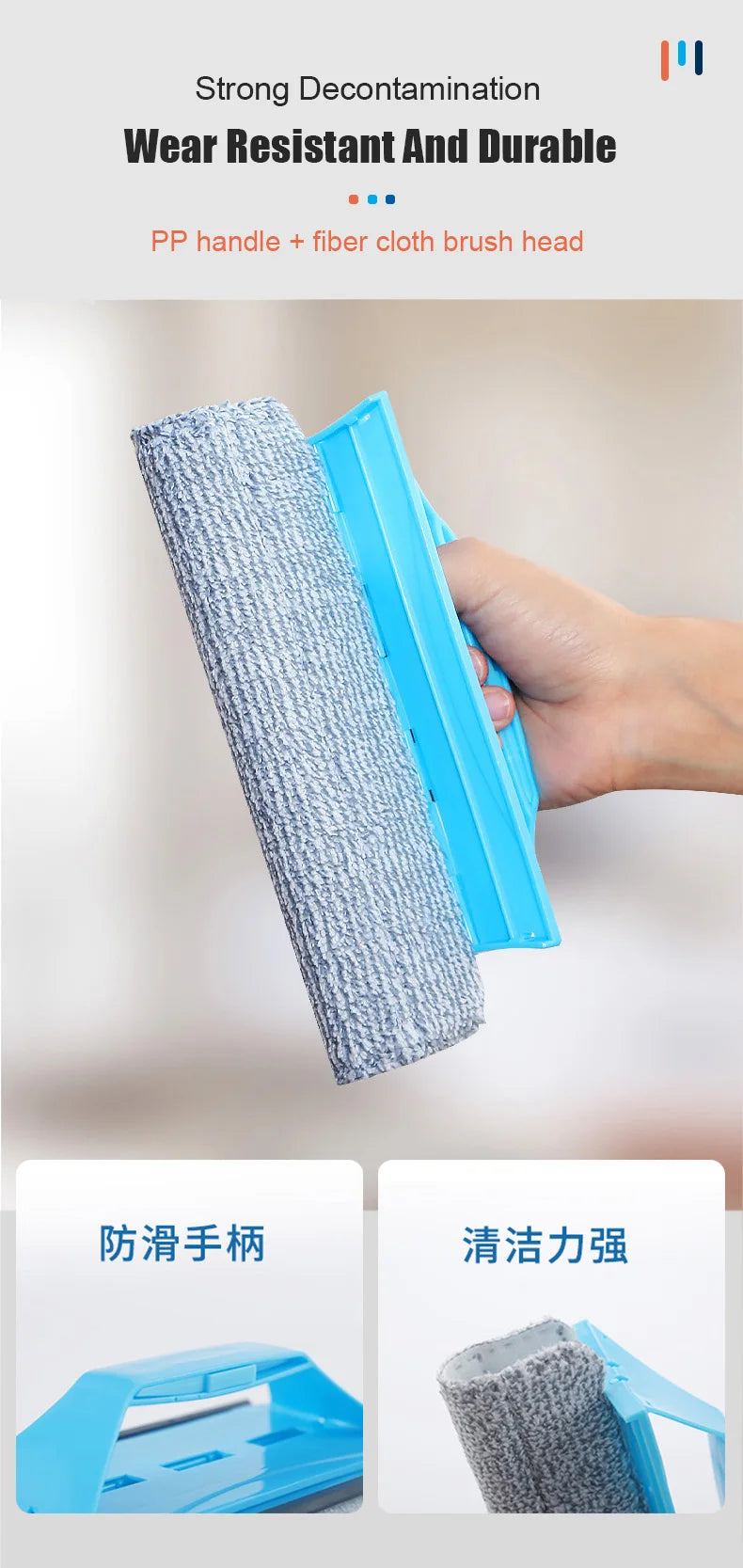 Window Glass Wiper Groove Gap Cleaning Brush Household Window Track Slot Sweep Ash Cleaner Brush Creative Cleaning Tools