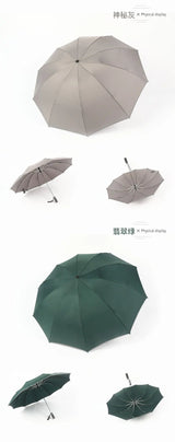 For xiaomi Automatic Umbrella With Flashlight Female Male Luxury Business Windproof Umbrellas Men Rain Women Anti-UV Parasol