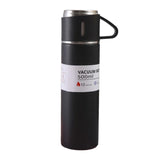 500ML 304 Stainless Steel Vacuum Insulated Bottle Office Business Style Coffee Mug Thermos Bottle Insulated Water Bottle Gift