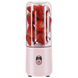 500ml Fruit Juicer USB Powered Mini Juice Blender Cup 120W Fruit Shakes Juicer Mixer Automatic Small Electric Juicer