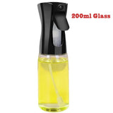 Olive Oil Glass Sprayer 200ml 300ml BBQ Oil Spray Bottle Cooking Baking Vinegar Mist Barbecue Spray Bottle Kitchen Air Fryer