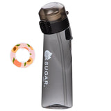 650ML Fruit Flavor Water Cup Leak-Proof with 1/7 Pods Fragrance Smelling Water Bottle Large Capacity for Travel Climbing Hiking