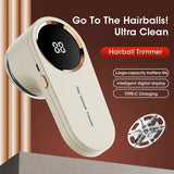 Household Hair Ball Trimmer with LED Display Rechargeable Electric Lint Remover Hairball Fizz Fluffs Clothes Shaving Machine