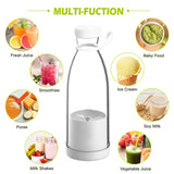 Multi-Functional Mini Juicer Portable Juice Cup Portable Blender Bottle Usb Rechargeable Shake Cup Blender Antioxidant Cup