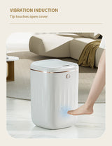 Smart Sensor Trash Can Automatic Garbage Bin Rechargeable Touchless Dustbin for Kitchen Toilet Wastebasket with Lid 22/20L